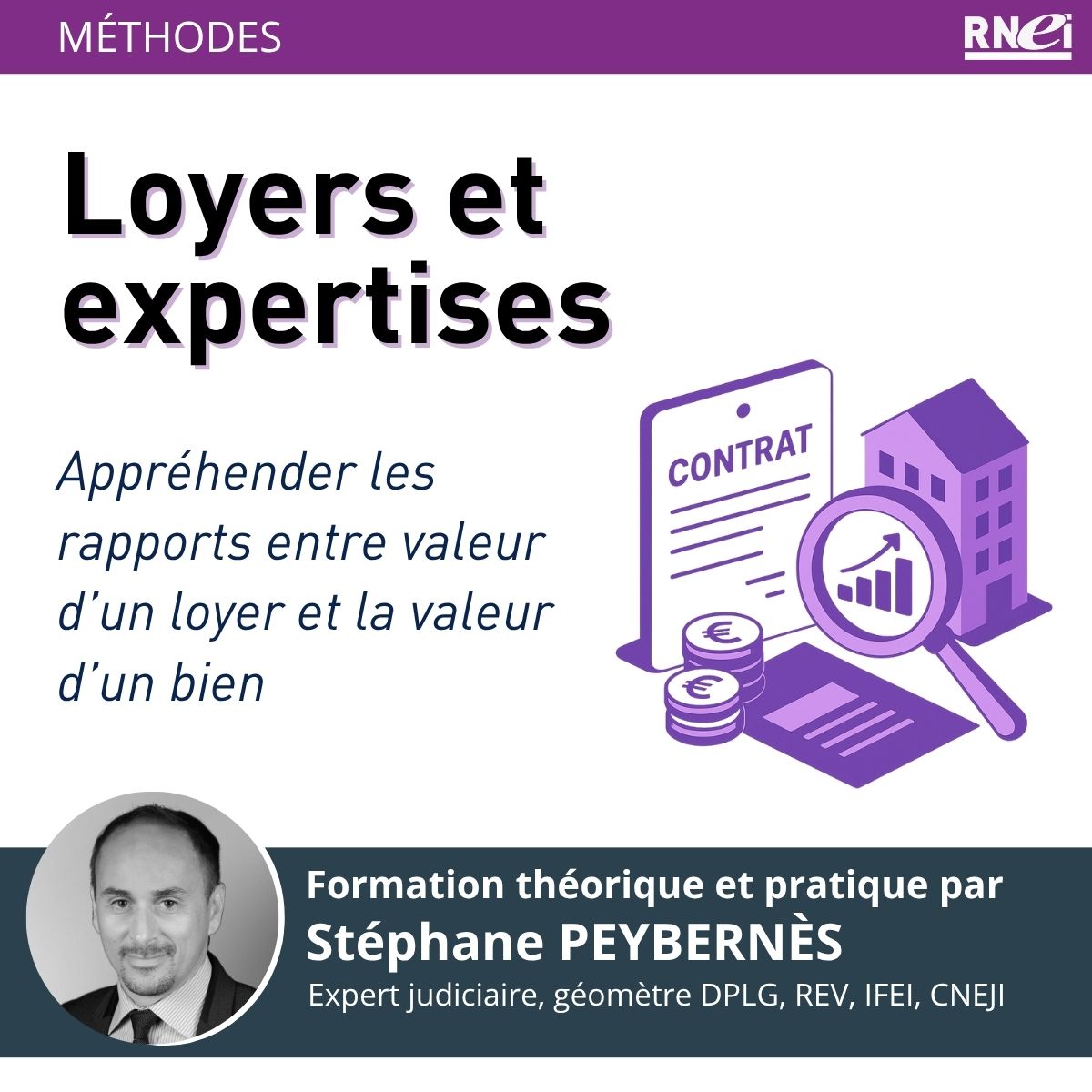 Présentation de l'atelier des Rencontres nationales de l'expertise immobilière 2025 sur les loyers et expertises